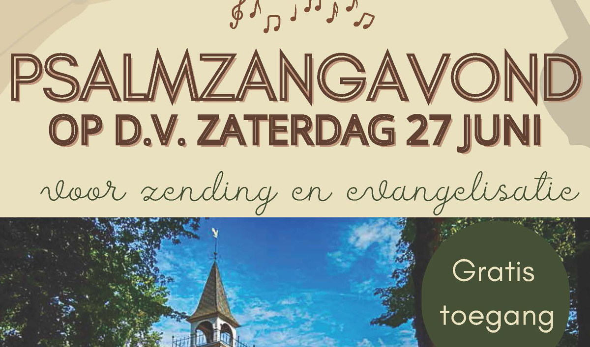Psalmzangavond in Berghuizen