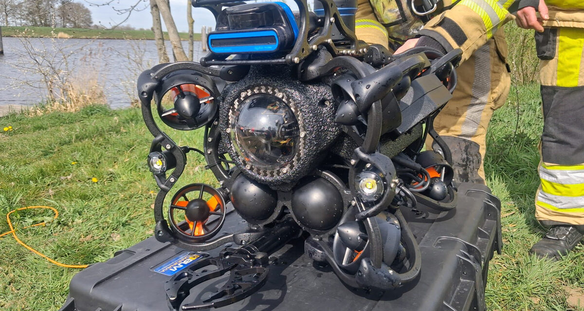 Nieuw bij Brandweer IJsselland: ROV/onderwaterdrone voor zoekacties bij waterincidenten