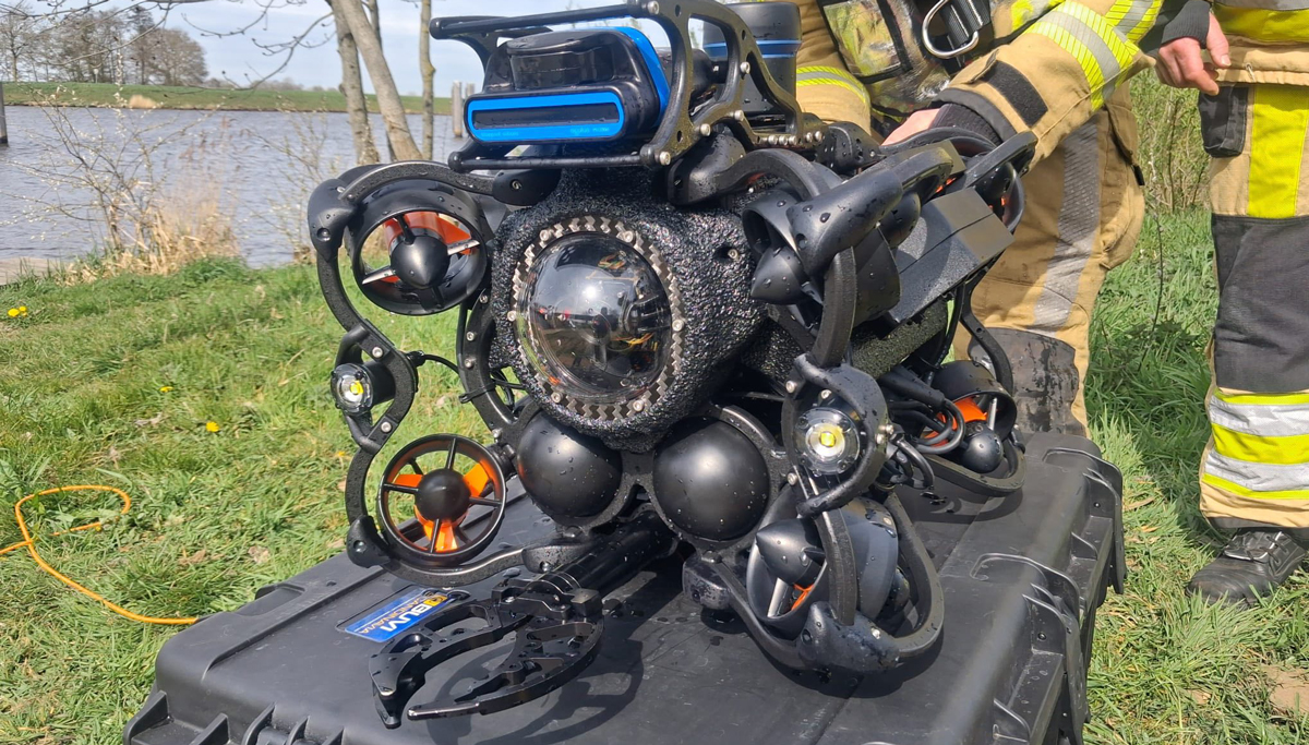 Nieuw bij Brandweer IJsselland: ROV/onderwaterdrone voor zoekacties bij waterincidenten