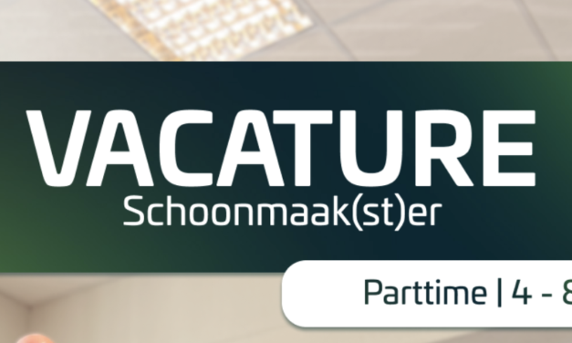 Vacature: Blaas jij ons omver met jouw schoonmaakwerk?