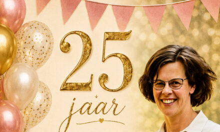 Aaltje 25 jaar bij Roël, komt allen