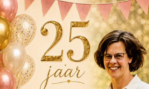 Aaltje 25 jaar bij Roël, komt allen