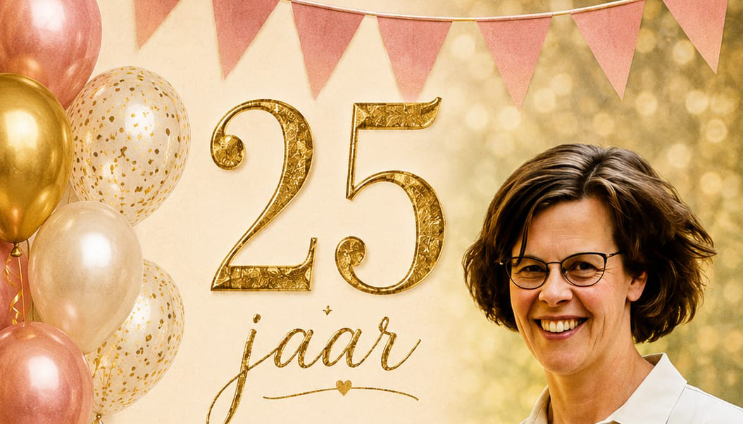 Aaltje 25 jaar bij Roël, komt allen