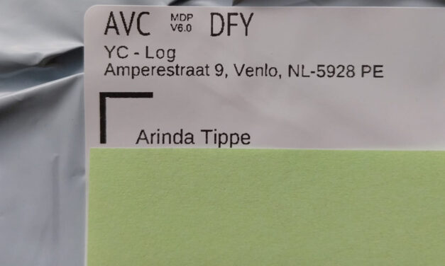 Arinda Tippe, hier is je pakketje