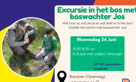 Ga jij mee op excursie in het bos met boswachter jos?