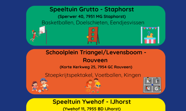 🌞 Grote Buitenspeeldag brengt Staphorst in beweging