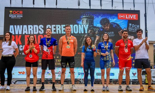 Frans Mussche Europees kampioen Obstacle Running