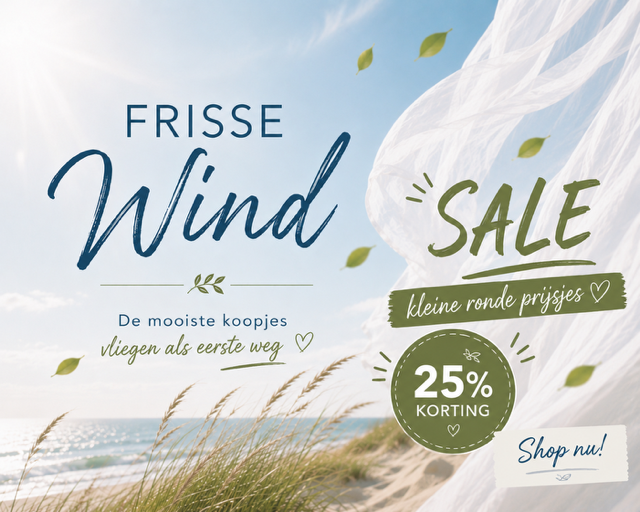 ??? Frisse wind door de winkel! ???
