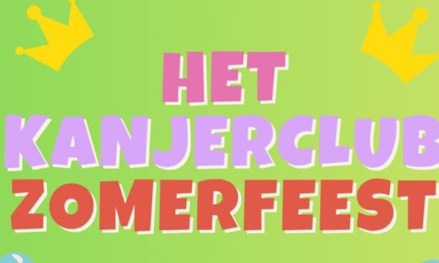 Zaterdag het Kanjerclub Zomerfeest op het marktplein