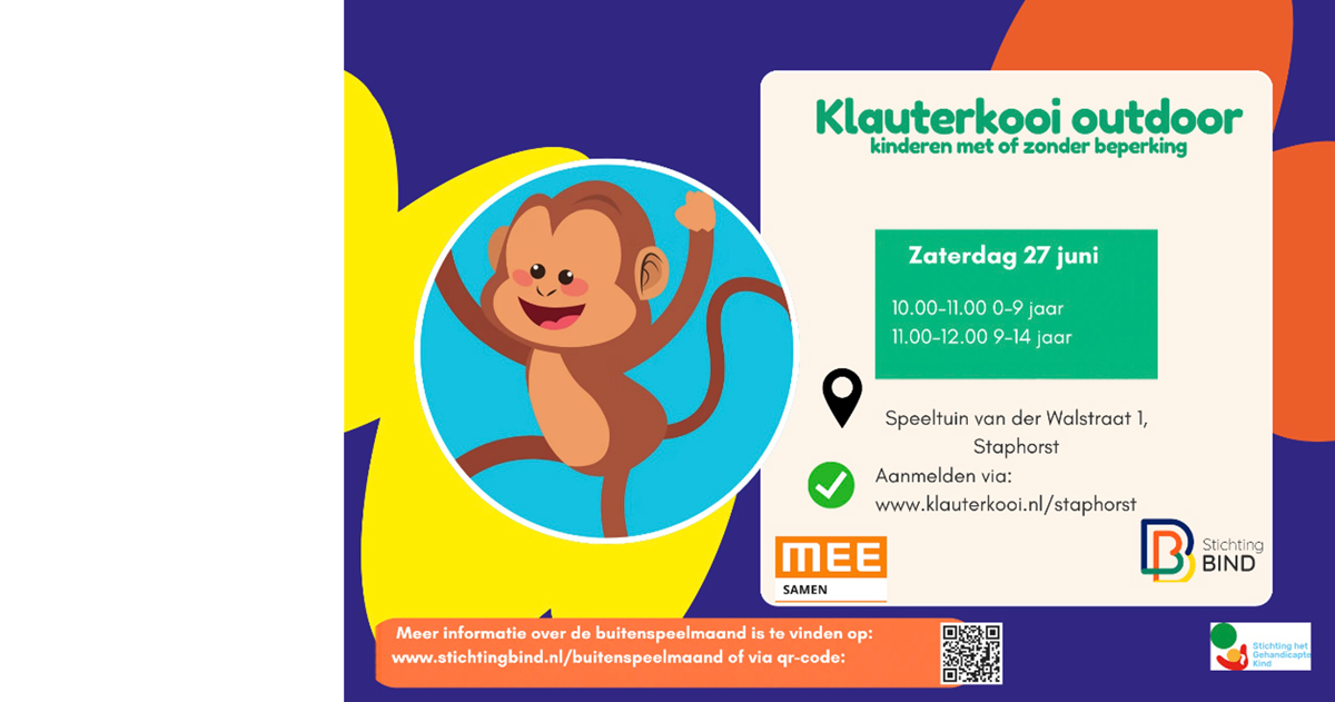 Een ochtend vol plezier: Klauterkooi outdoor!