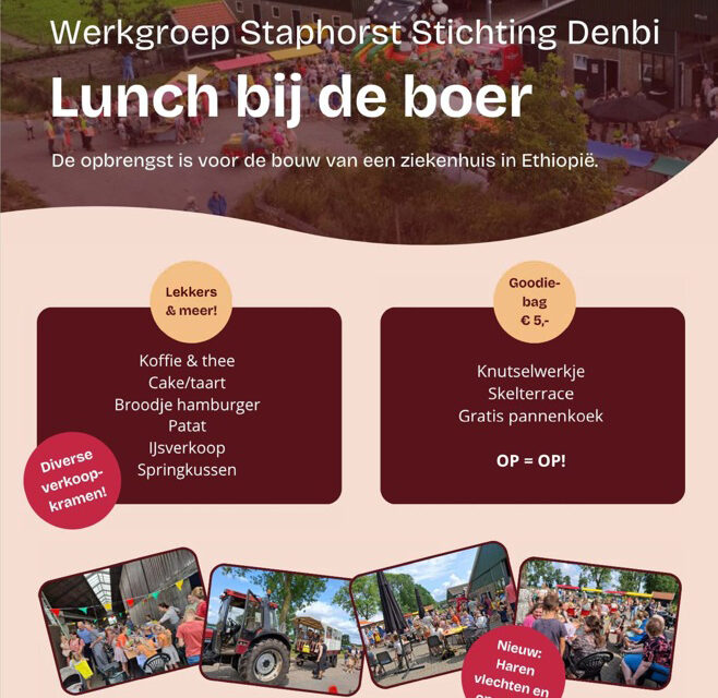 Lunch bij de Boer – Stichting Denbi