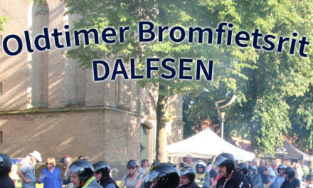 4e editie bromfietsrit Dalfsen – 10 juli 2026