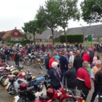 Oude brommers in Staphorst