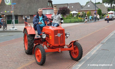 Route Oldtimer trekkerrit 20 juni