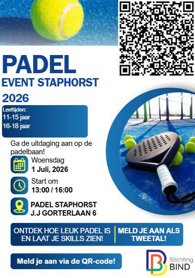 Padel event Staphorst 1 juli