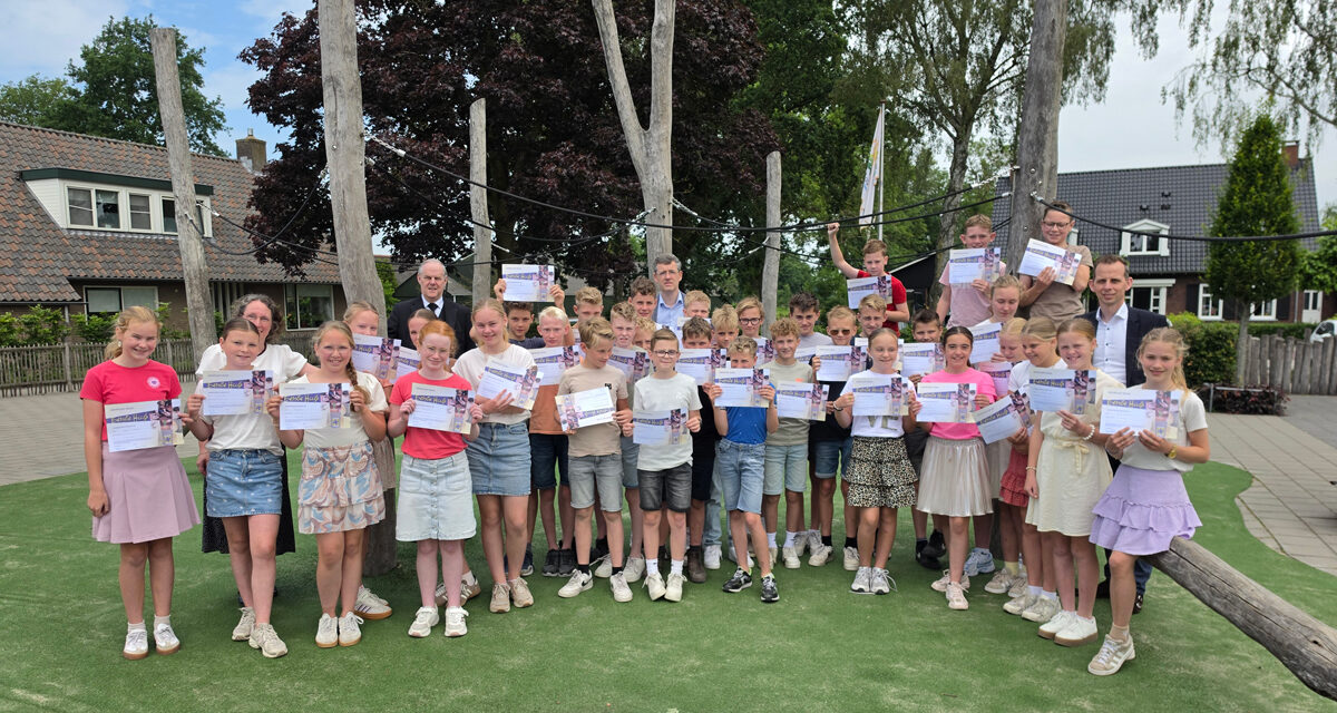 Leerlingen Prins Mauritsschool behalen Jeugd EHBO-certificaat