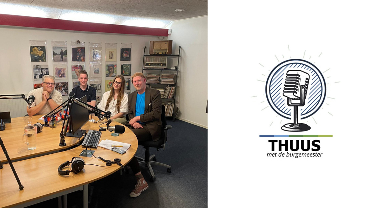 Nieuwe aflevering ‘Thuus met de burgemeester’ over digitale veiligheid en actuele thema’s