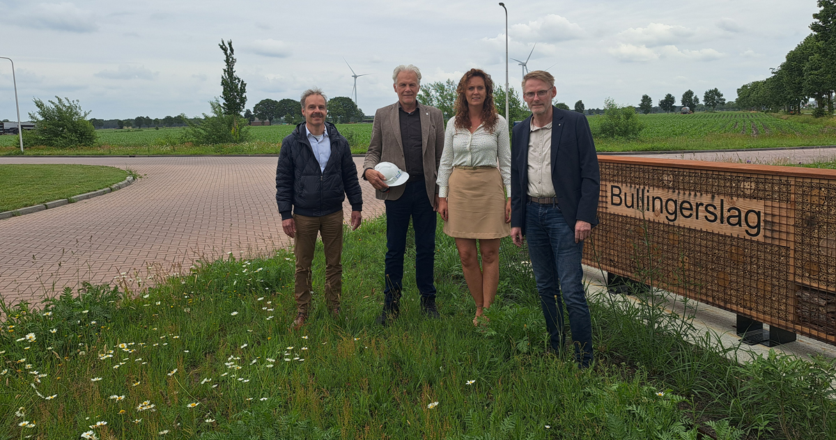 Ondernemers en gemeente werken aan uitbreiding bedrijventerrein Bullingerslag