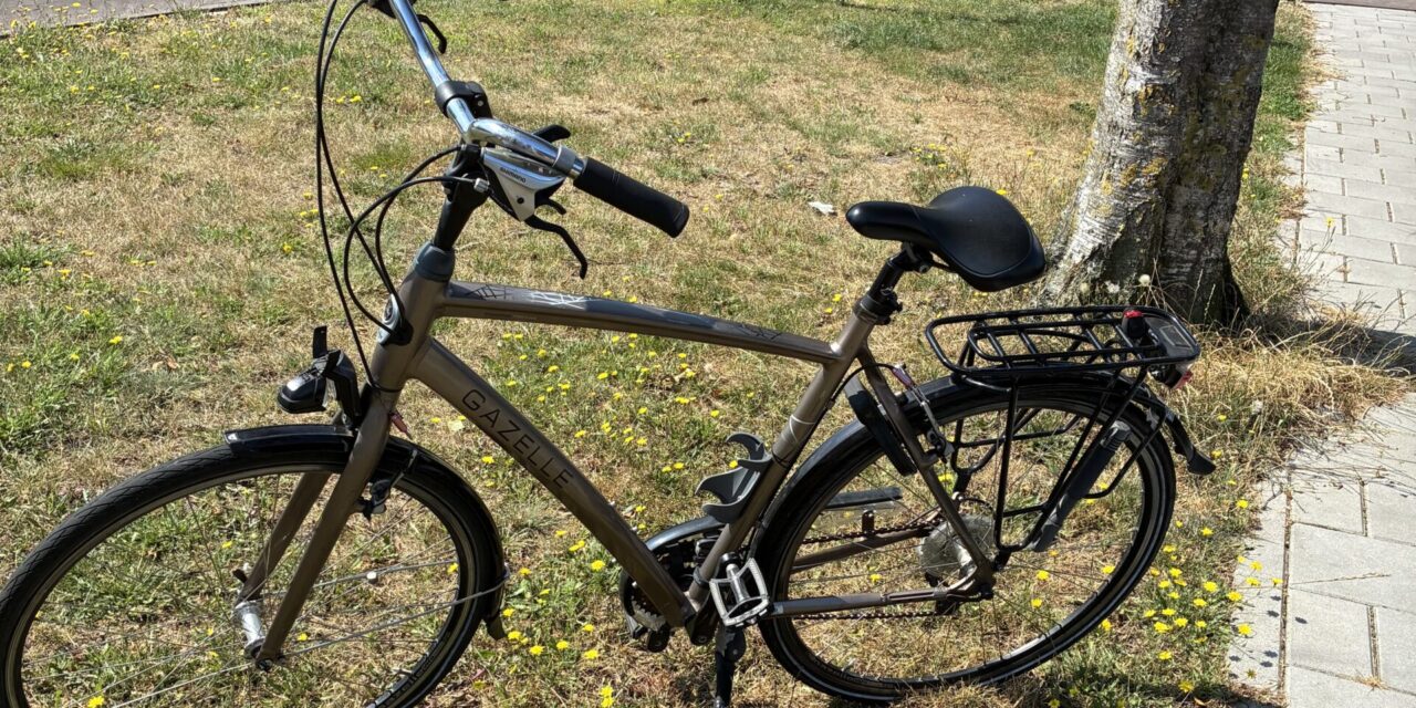 Hee, is dat jouw fiets?