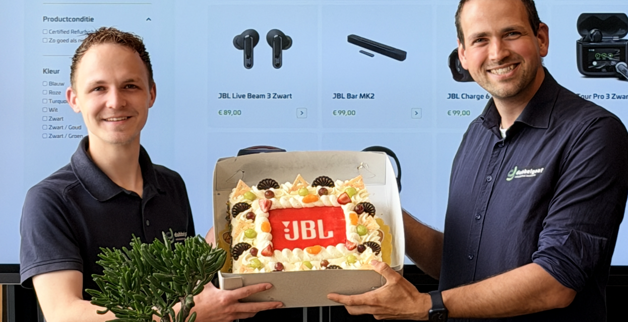 Primeur voor Dubbelgaaf: eerste officiële refurbished JBL-dealer van Nederland!