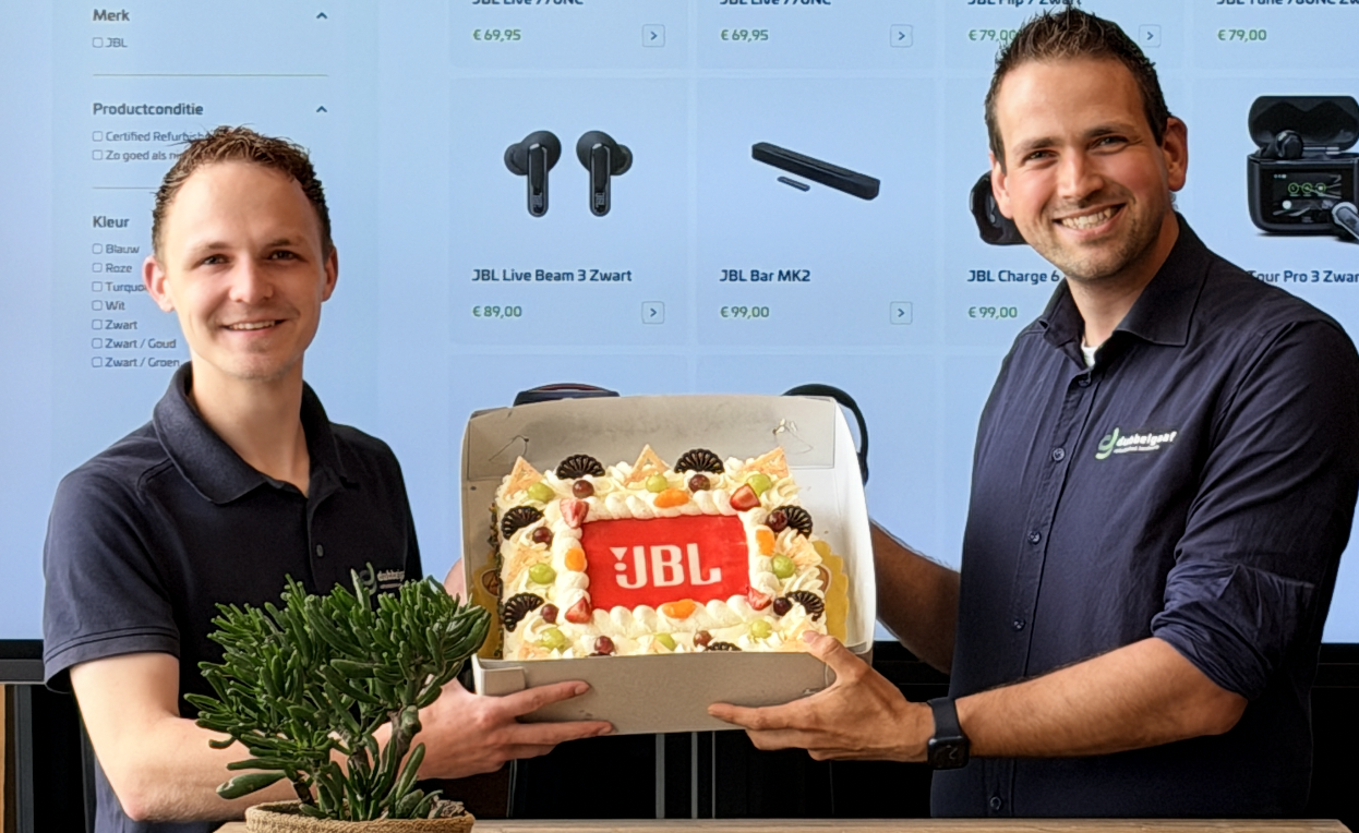 Primeur voor Dubbelgaaf: eerste officiële refurbished JBL-dealer van Nederland!