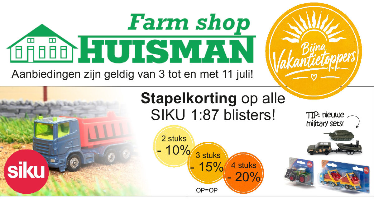 Aanbiedingen bij Farmshop Huisman