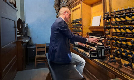 Concert door organist Harm Hoeve in Hasselt