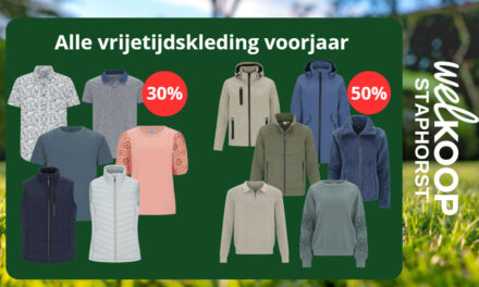Welkoop: Tot wel 50% korting op alle voorjaars-vrijetijdskleding