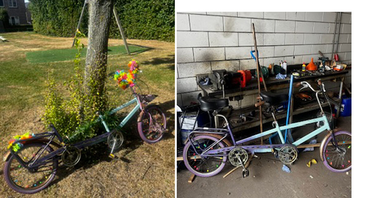 Wie heeft mijn Puch-zadels ‘geleend’ na afloop van Fiets ‘m dr in? (update: ze zijn terecht!)