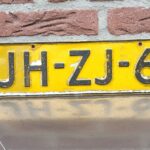 Kentekenplaat van Toyota Starlet uit 1994 gevonden