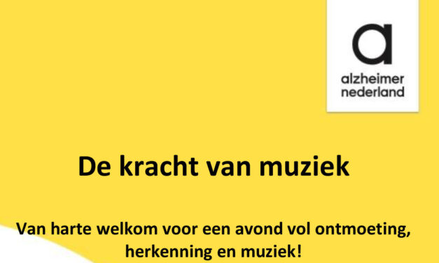 Alzheimer Nederland in Rouveen: De kracht van muziek