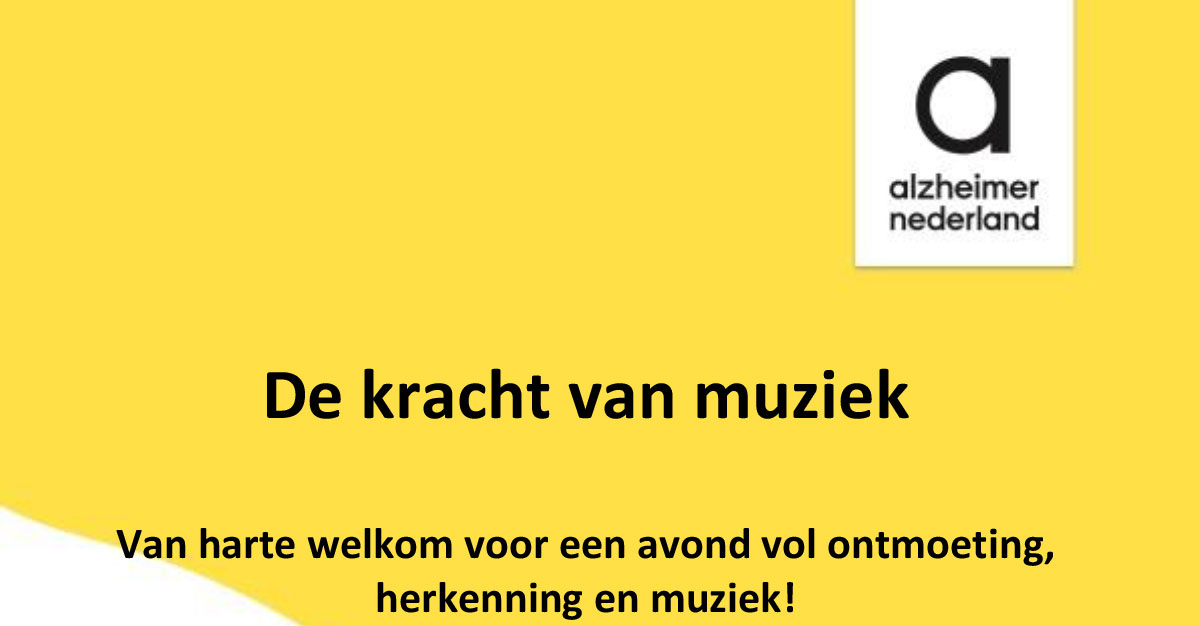Alzheimer Nederland in Rouveen: De kracht van muziek