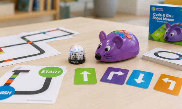 Kinderworkshops met robotjes in de bibliotheek van Staphorst