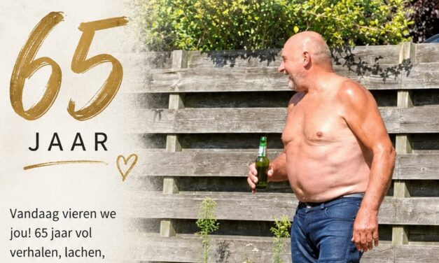 Derk Brinkman 65 jaar