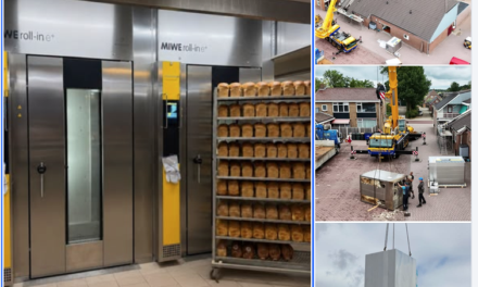 De nieuwe ovens van ambachtelijk bakkerij Ubak draaien!