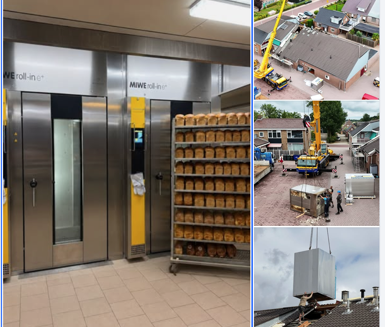 De nieuwe ovens van ambachtelijk bakkerij Ubak draaien!
