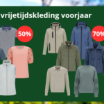 Tot wel 70% korting op alle voorjaars-vrijetijdskleding