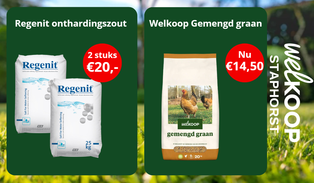 Acties bij Welkoop Staphorst
