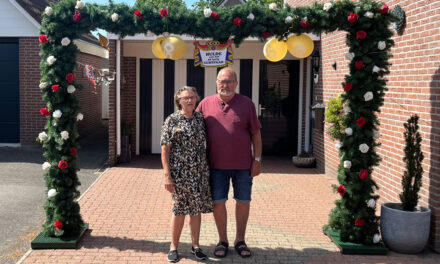 Jan en Hillie Compagner 50 jaar getrouwd