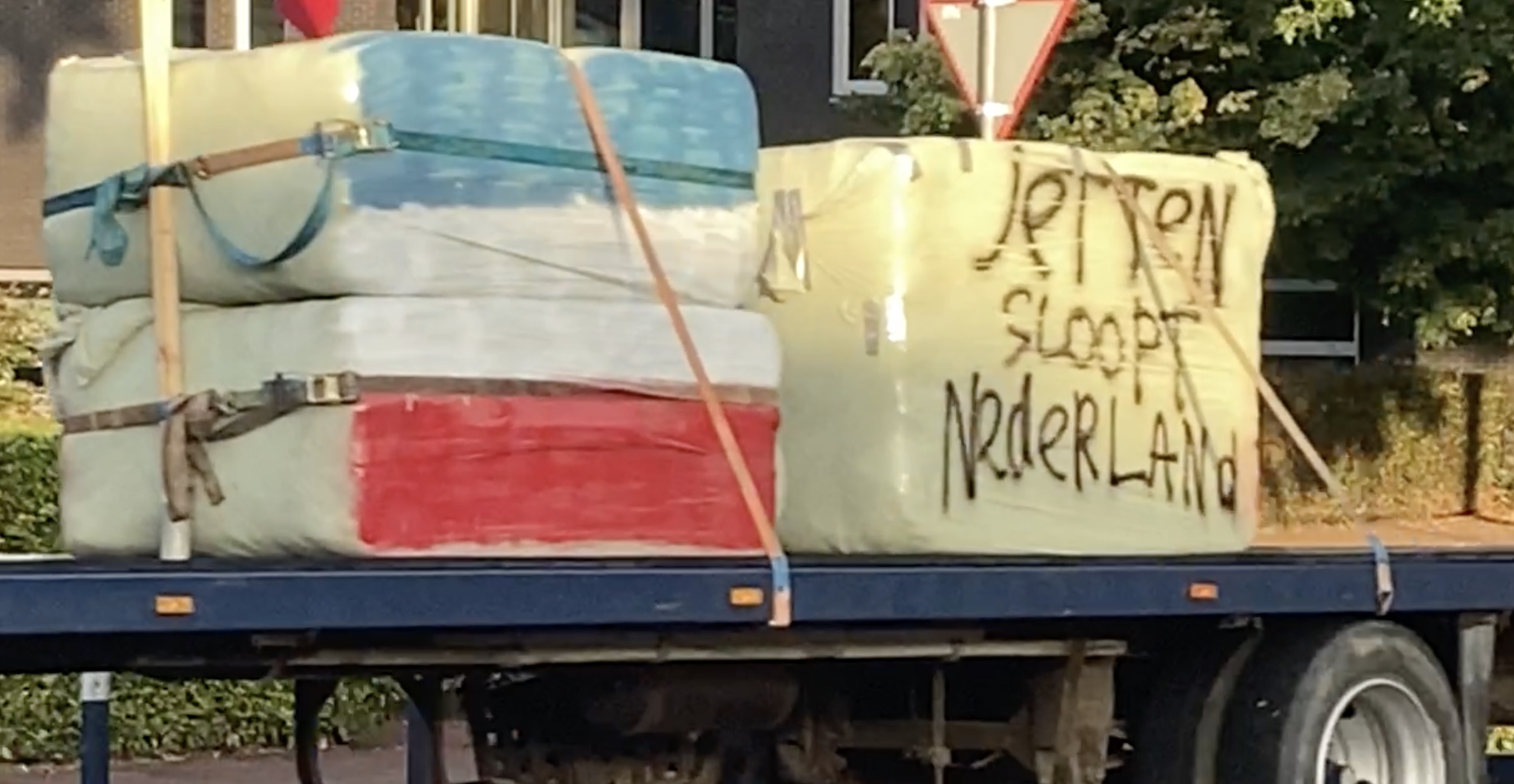 Boerenprotest in Staphorst: 