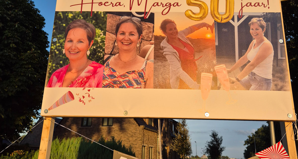 Hoera, Marga 50 jaar