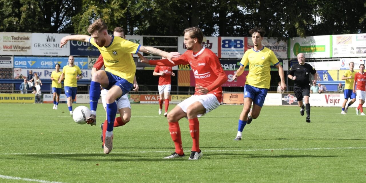 Voetbal: vv Staphorst – Excelsior ’31 (Rijssen)