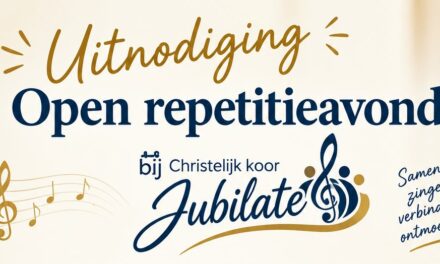 Uitnodiging: Open repetitieavonden Christelijk koor Jubilate