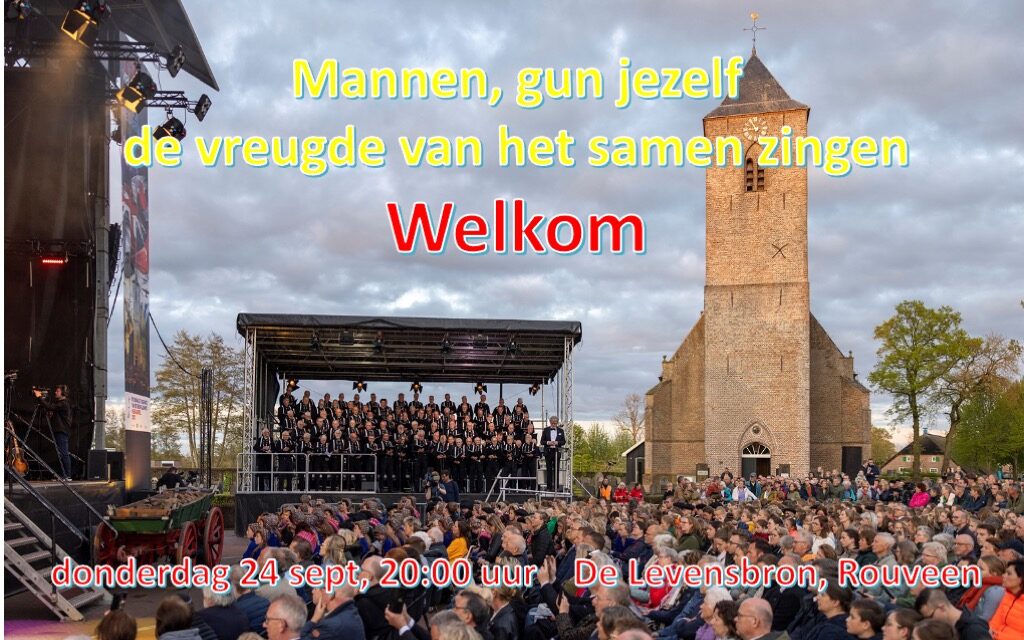 Mannen en jongens: Ervaar de immense kracht van mannenzang