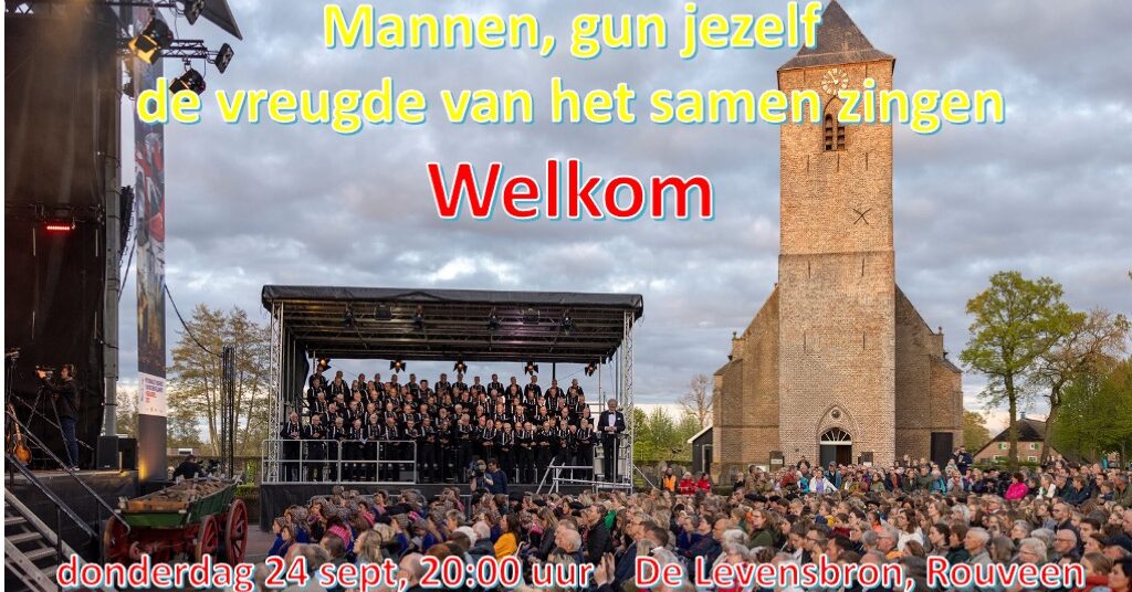 Mannen en jongens: Ervaar de immense kracht van mannenzang