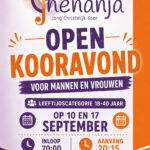 Open Kooravond Jong Christelijk koor Chenánja