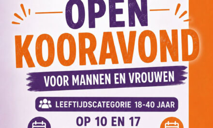 Open Kooravond Jong Christelijk koor Chenánja