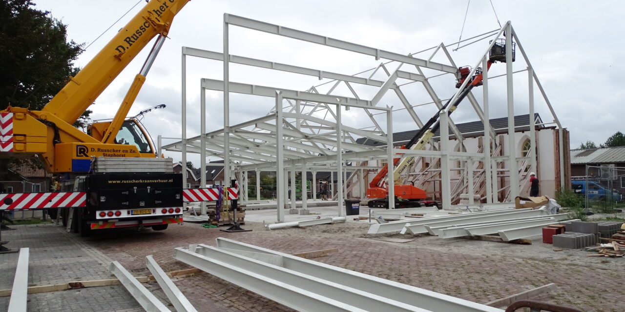 Nieuwe kerk aan de Diek krijgt steeds meer vorm