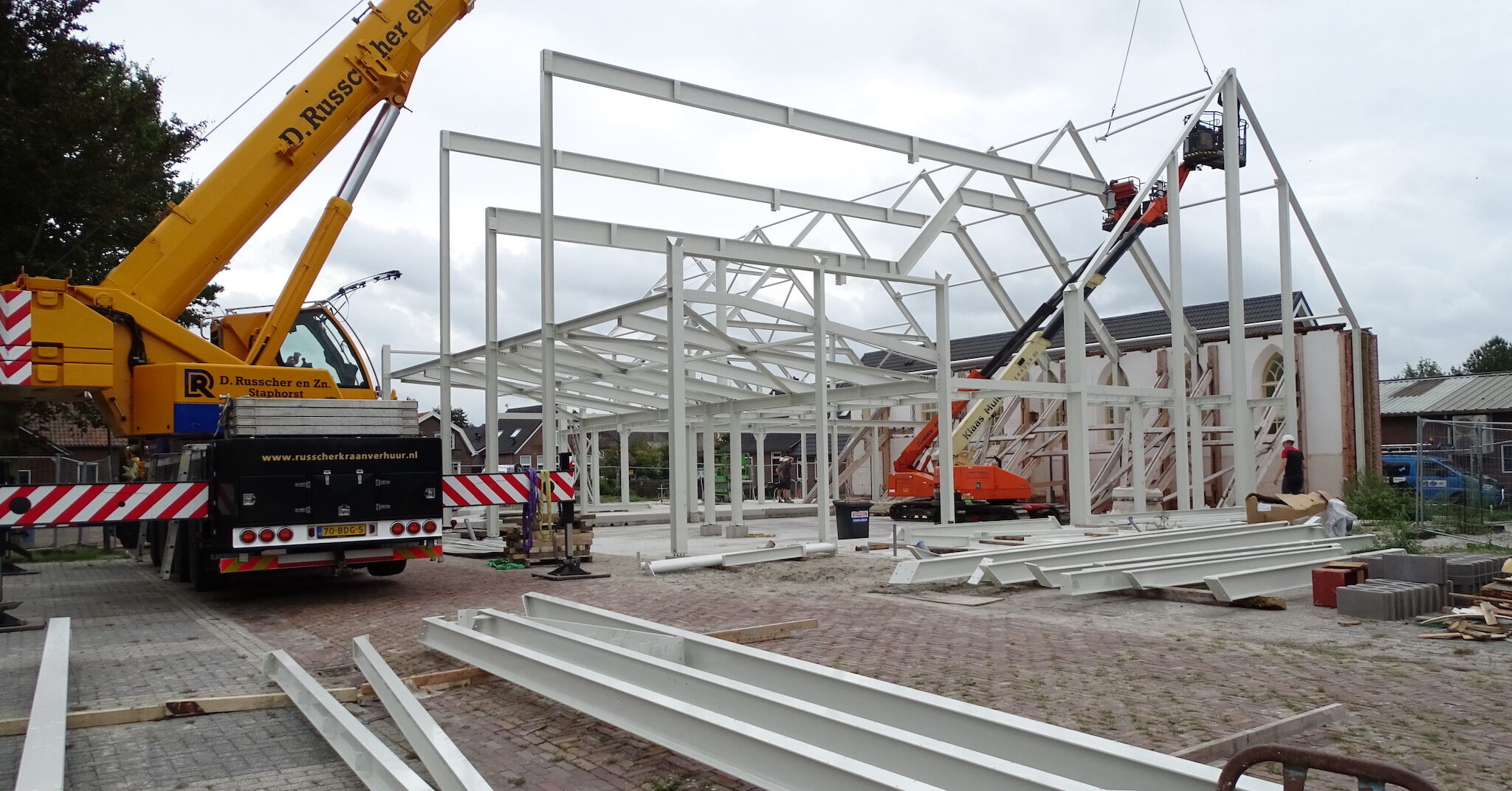 Nieuwe kerk aan de Diek krijgt steeds meer vorm