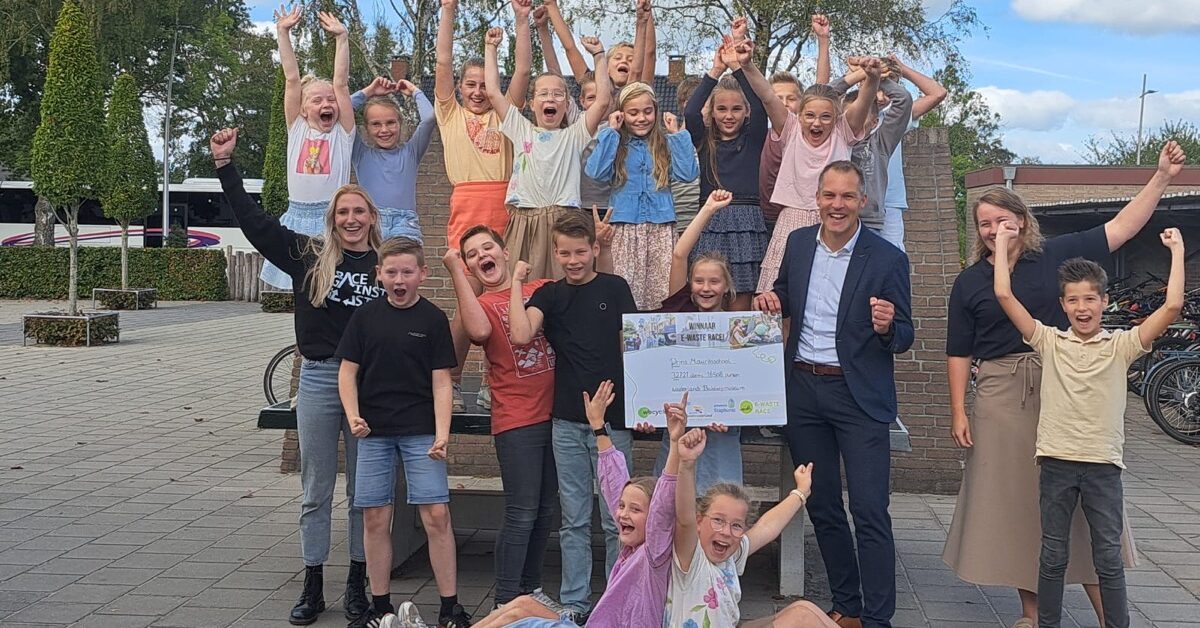 Prins Mauritsschool wint E-waste Race